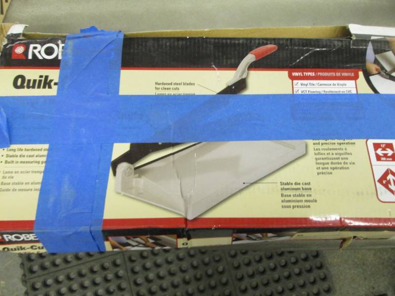 Roberts 12 in. Quik-Cut Vinyl Tile ...