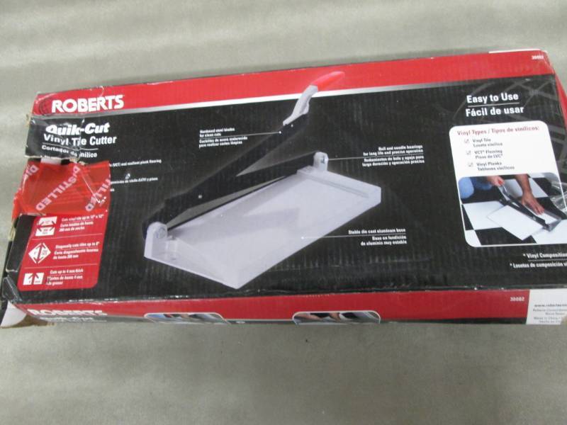 Roberts 12 in. Quik-Cut Vinyl Tile ...