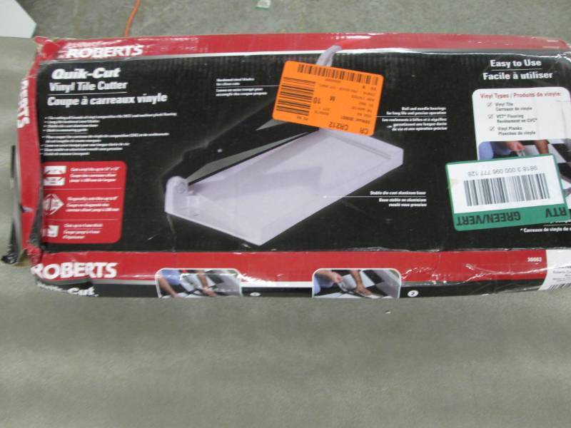 Roberts 12 in. Quik-Cut Vinyl Tile ...