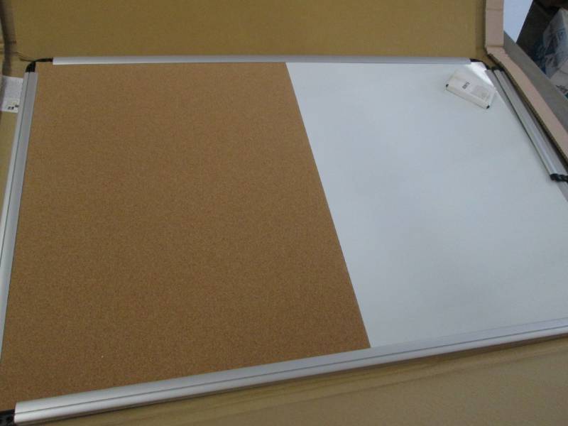 Universal CorkDry Erase Board open...