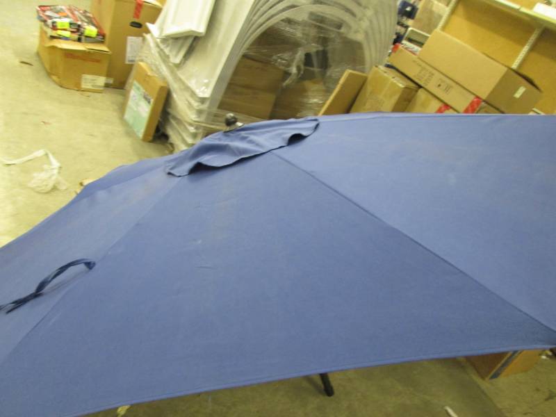 Navy Patio Umbrella - no bottom pol...