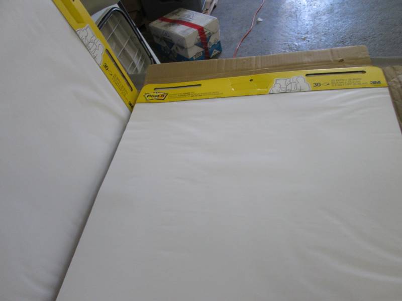 Lot of 6  Post -It Self Stick Easel...