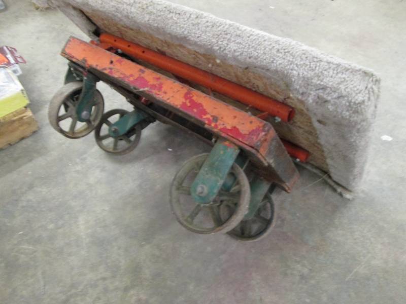 Heavy Duty Castered Metal Cart with...