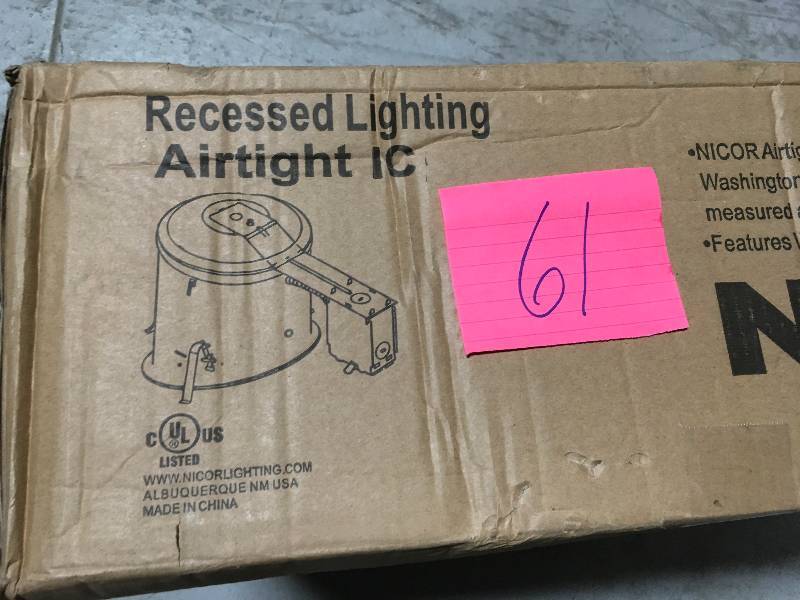 Recessed Lighting Airtight IC in good conditions