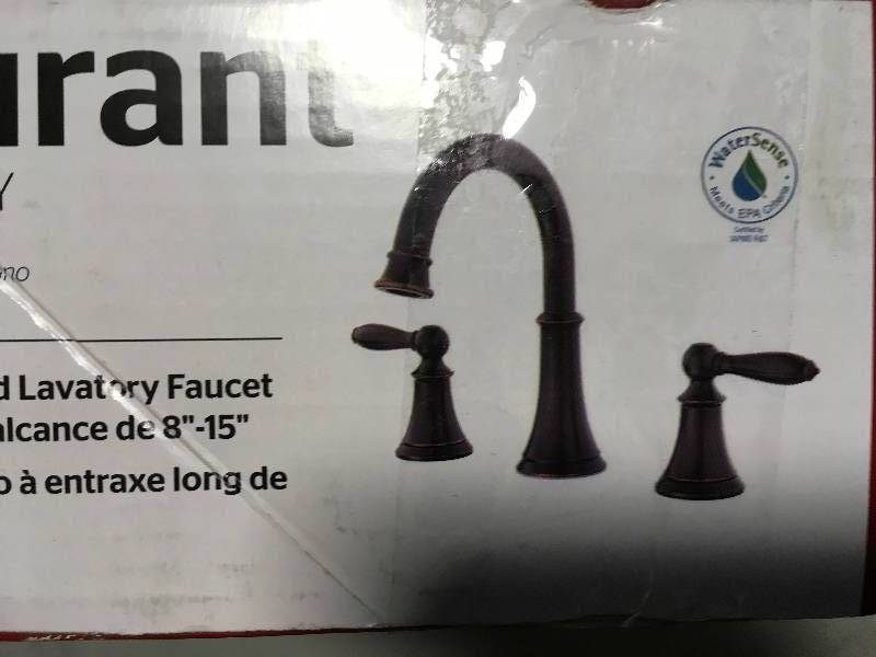 PFister Courant 8 in. Widespread 2-Handle Bathroom Faucet in Tuscan Bronze not used