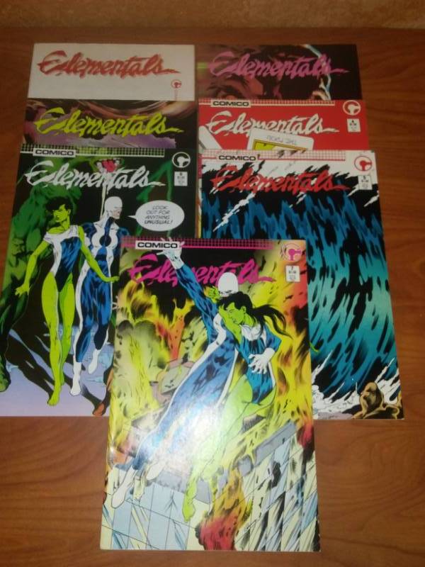 7 Comics Elementals