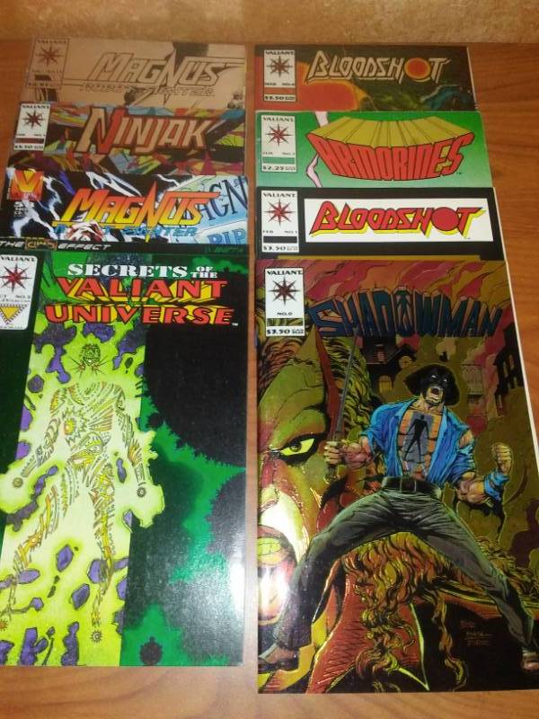 8 Valiant Comics, Bloodshot, Magnus and more