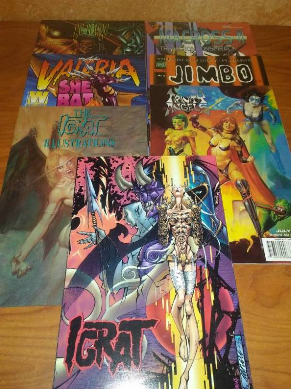 Southern comics the IGRAT, Trinity Angels and more