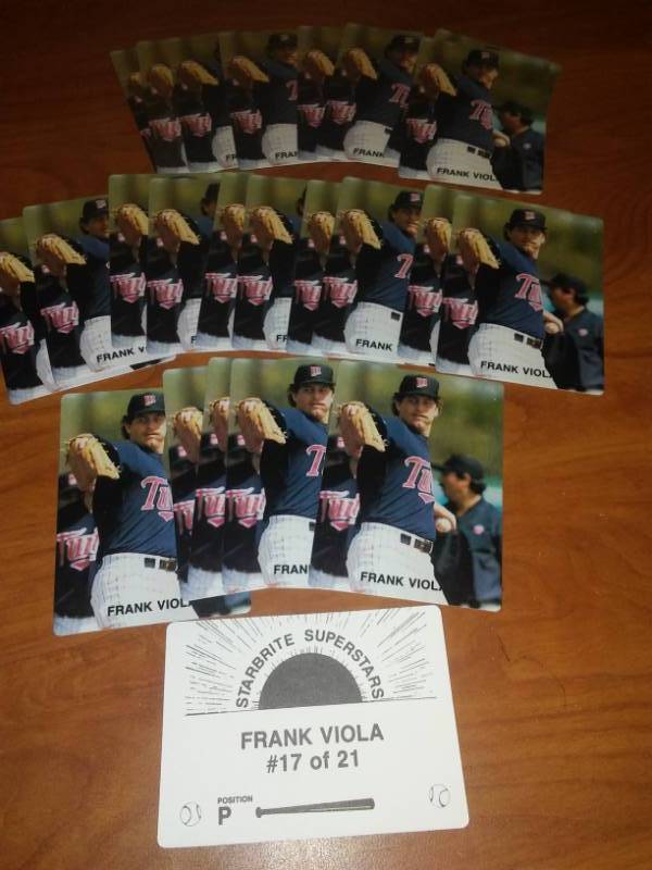 2 dozen Frank Viola Starbrite Superstar cards