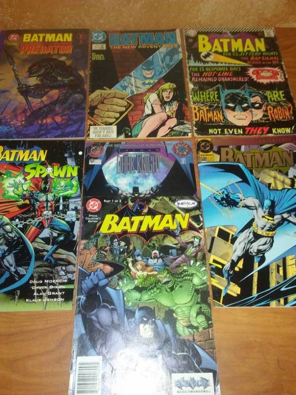 7 Batman comics volume 1 issue 184,