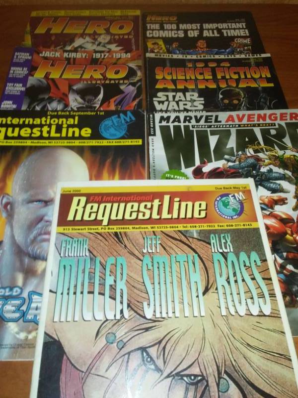 7 Magazines, Reference Comic Books,