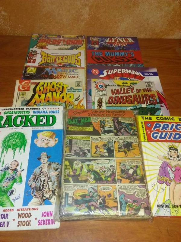 Variety Lot near mint CD-ROM, CRACKED, BATMAN