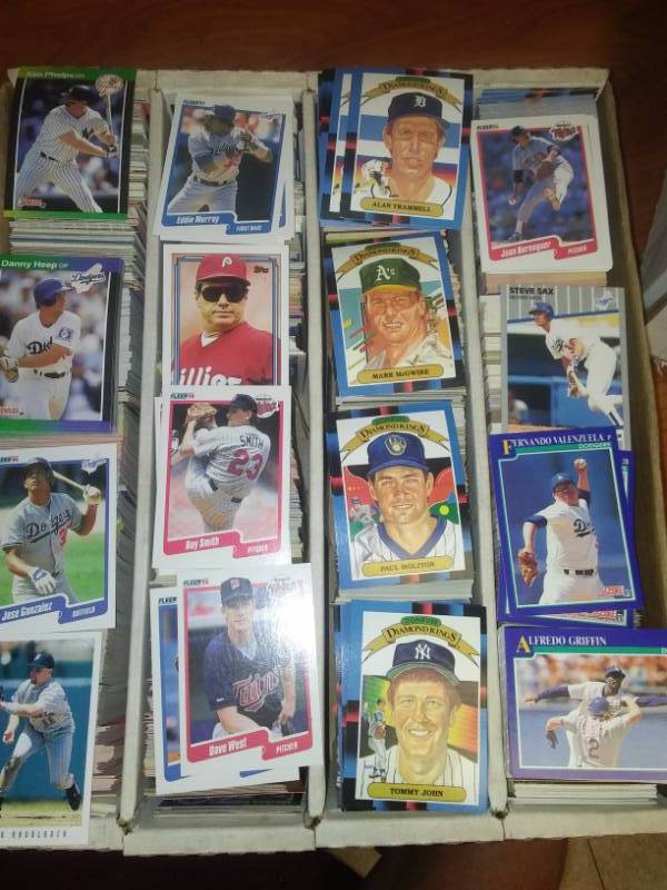 3000 MLB baseball cards variety