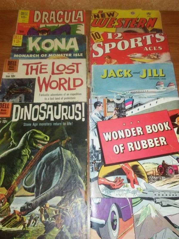 8 Vintage Comics, Dracula 1966, and more