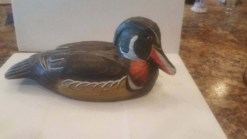 Hand carved Wood Duck by Wild River Carving Collection