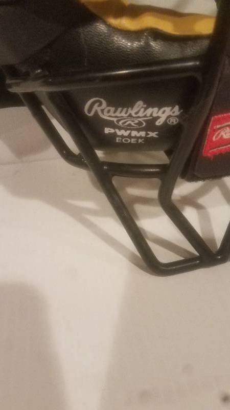 Rawlings Catrchers Mask and Adidas Protective pad