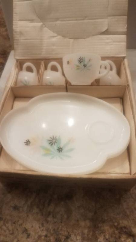 1950s Patio Snack Set