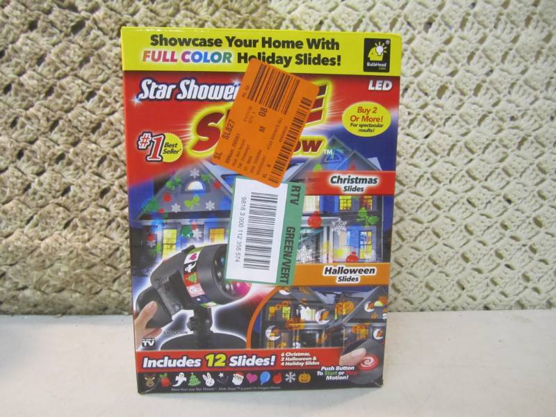 lot 21 image: Star Shower LED Light Projection Sl...