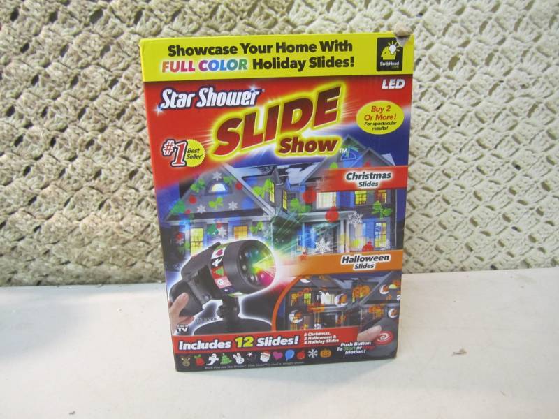 lot 24 image: Star Shower LED Light Projection Sl...