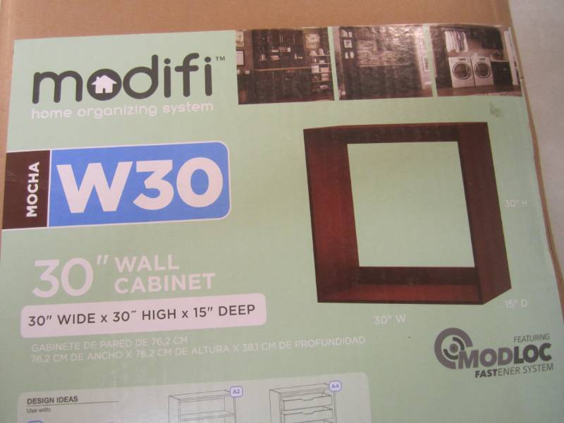 lot 29 image: Modifi 30 Utility Wall Cabinet in ...