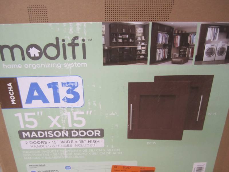 lot 32 image: Modifi 15 x 15 Madison Door Kit w...