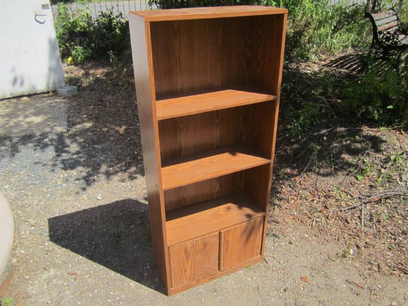 lot 49 image: Shelf with Bottom Storage 54.5 x 2...