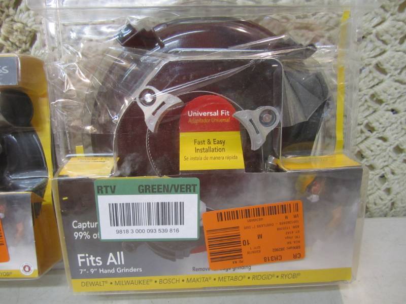 lot 87 image: Lot of 2 Grinder Dust Shrouds  F-2...
