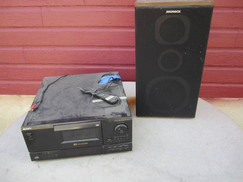lot 56 image: Sony 100 Disc CD Player with Remote...