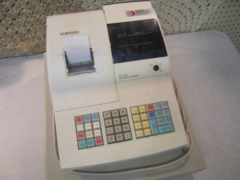 lot 58 image: Samsung ER-350 Electronic Cash Regi...
