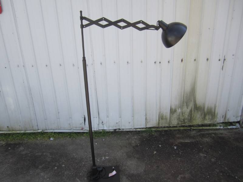 lot 63 image: Expandable Floor Lamp Black 58.5 t...