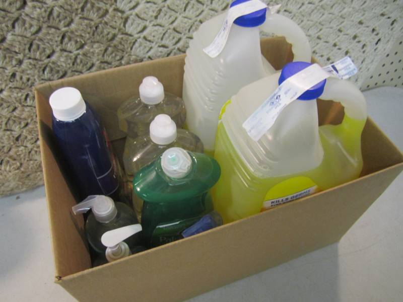 lot 68 image: Mixed Lot of Soaps and Cleaners Cou...