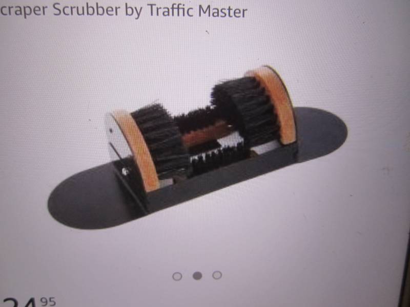 lot 71 image: Lot of 2 Traffic Master Boot Scrape...