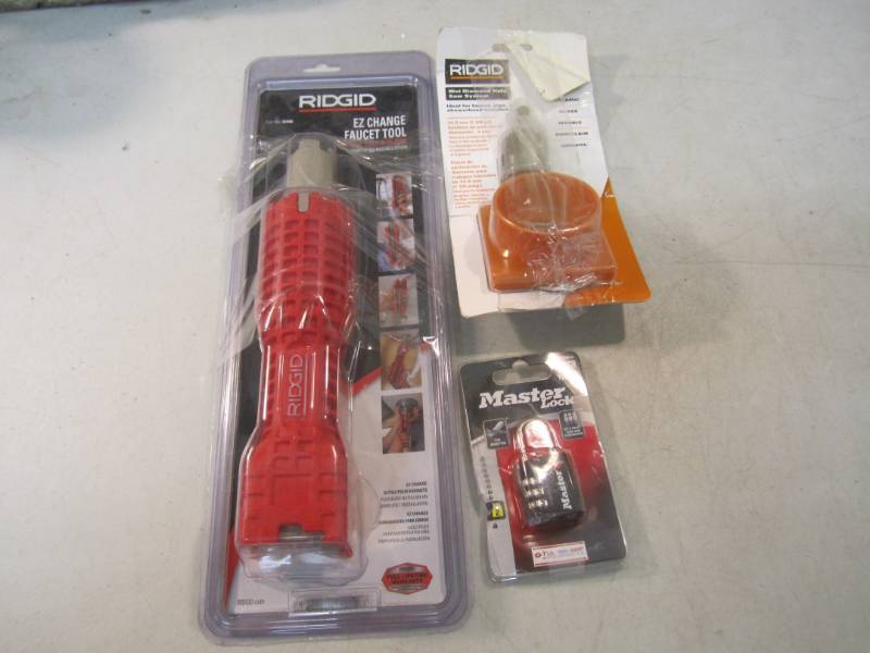 lot 78 image: Ridgid EZ Change Faucet Tool, Ridgi...