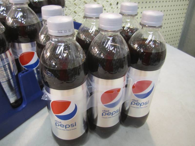 lot 106 image: Case of 24 Bottles of Diet Pepsi 16...