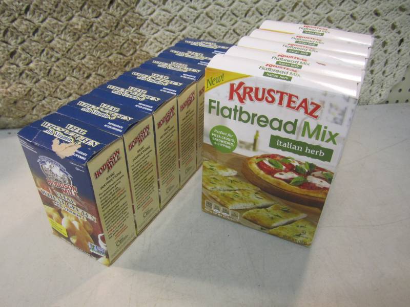 lot 154 image: Mixed Lot fo 5 Boxes of Flatbread M...
