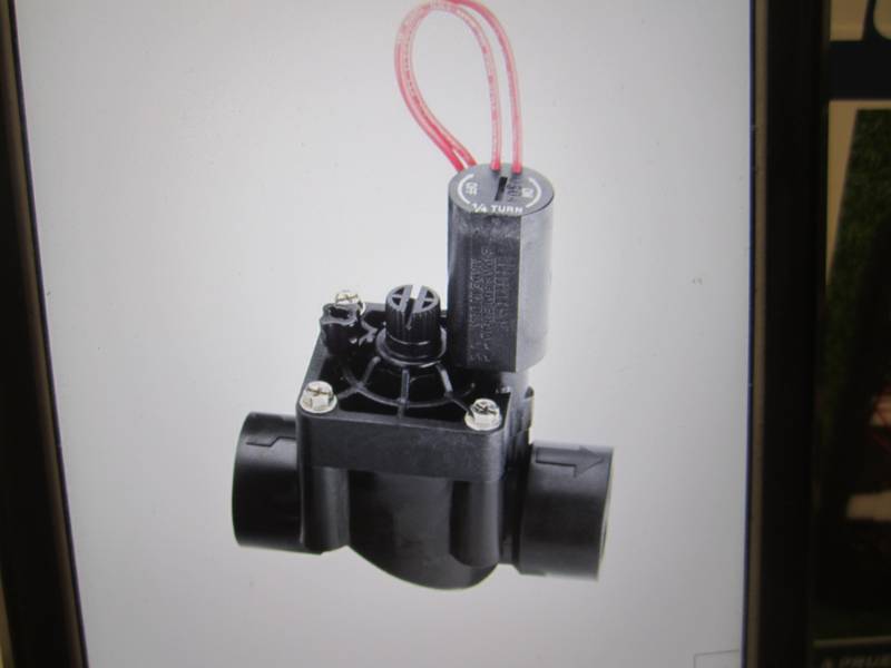 lot 162 image: Hunter 1 Inch PGV Electric Flow Con...