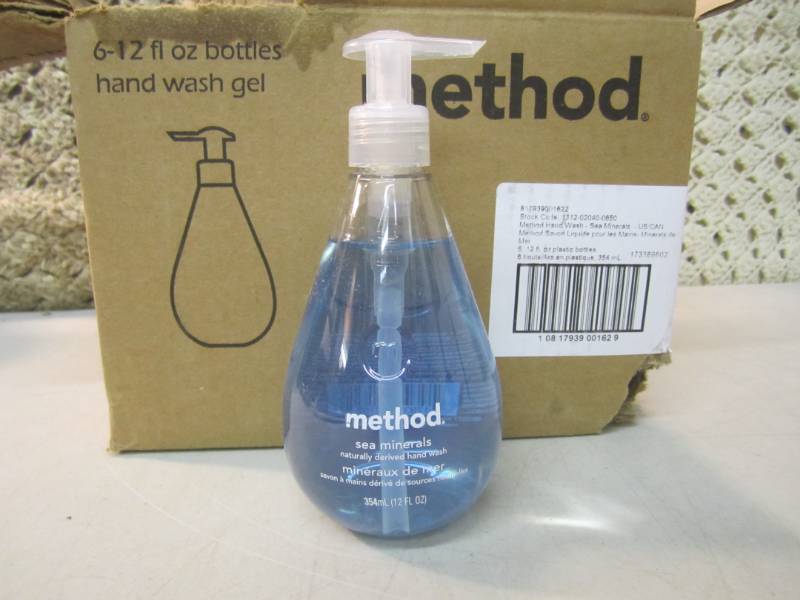 lot 163 image: Case of 6 Bottles of Method Hand Wa...