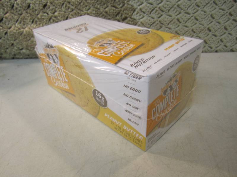 lot 206 image: Box of 12 Large Peanut Butter Cooki...
