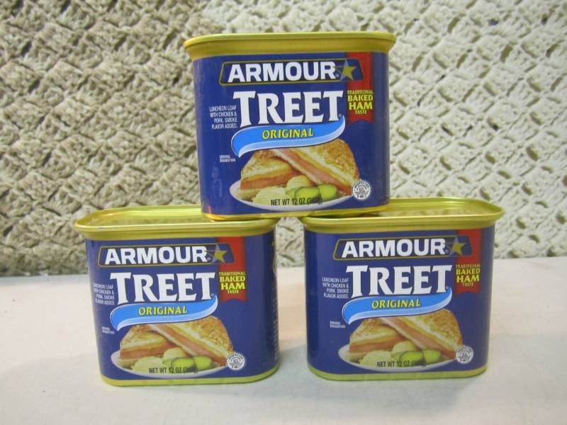 lot 236 image: 3 Cans of Armour Treet Original Can...