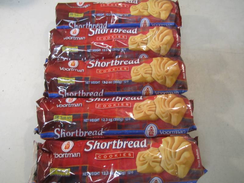 lot 245 image: 5 Packs of Shortbread Cookies Best ...