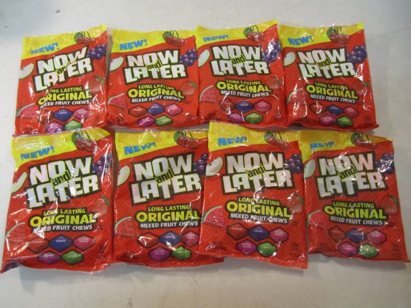 lot 265 image: 8 Bags of Now and Later Mixed Fruit...