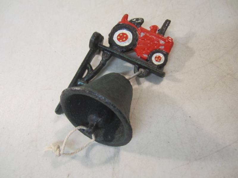 lot 288 image: Cast Iron Bell and Mounting Bracket...