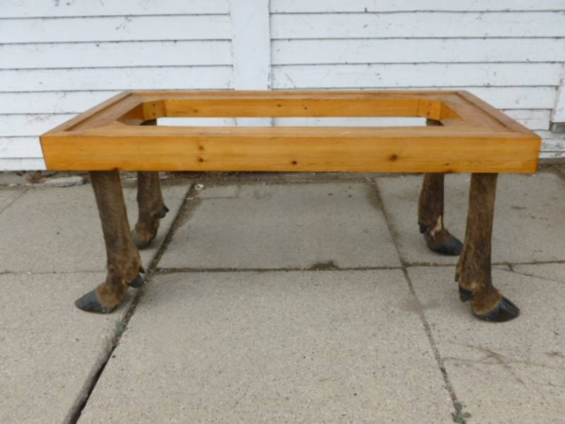 lot 10 image: Moose Leg Coffee Table