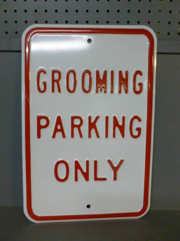 lot 89 image: Metal Sign