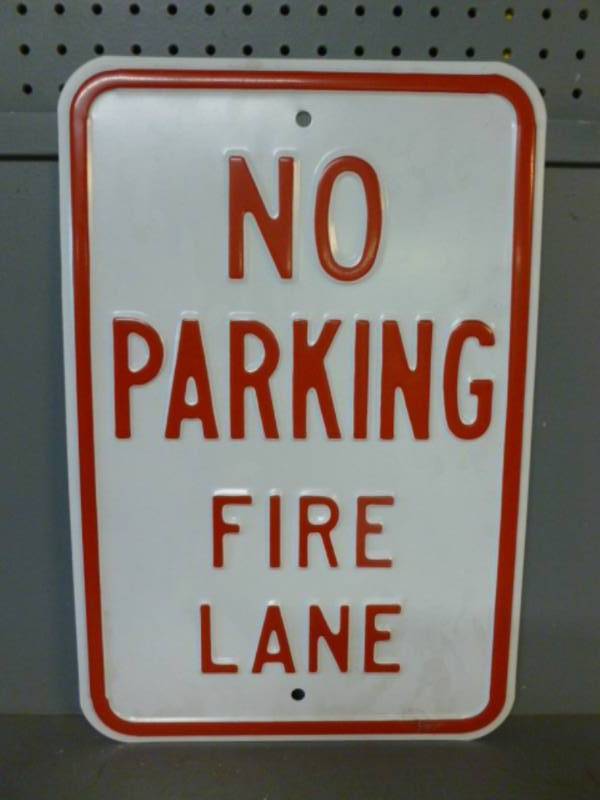 lot 90 image: Metal Sign