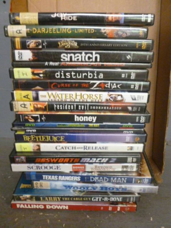 lot 182 image: DVD Movies