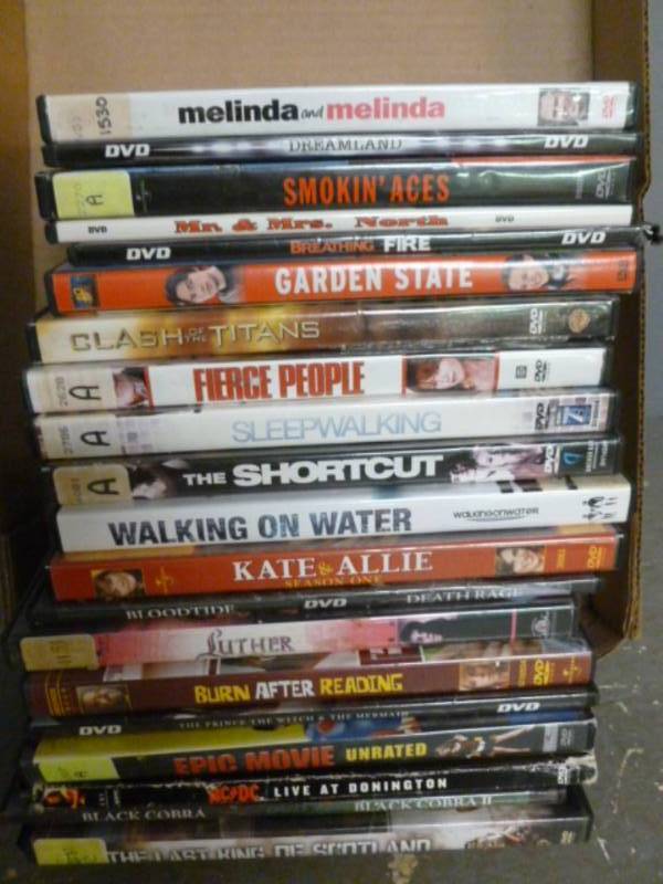 lot 187 image: DVD Movies