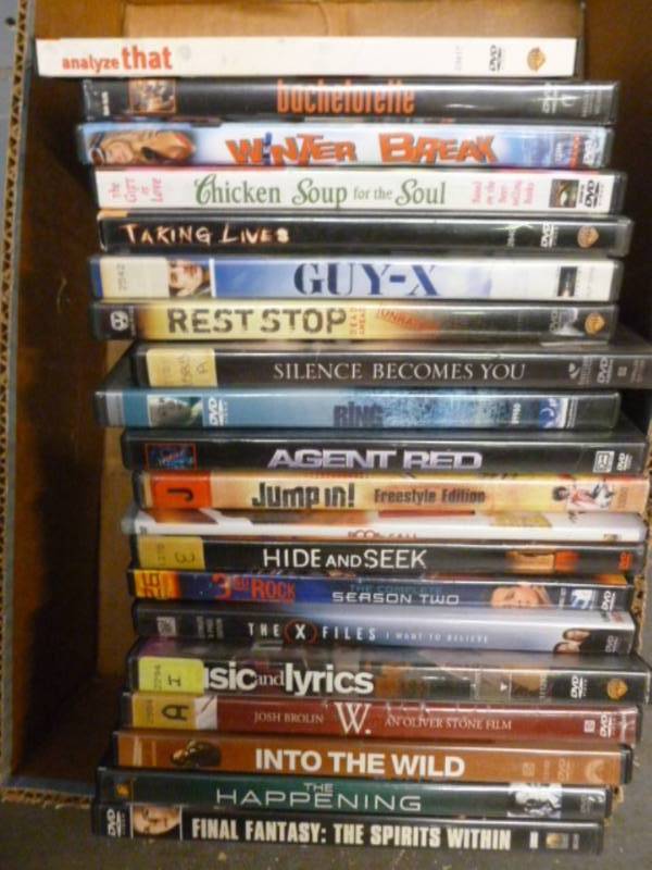 lot 188 image: DVD Movies