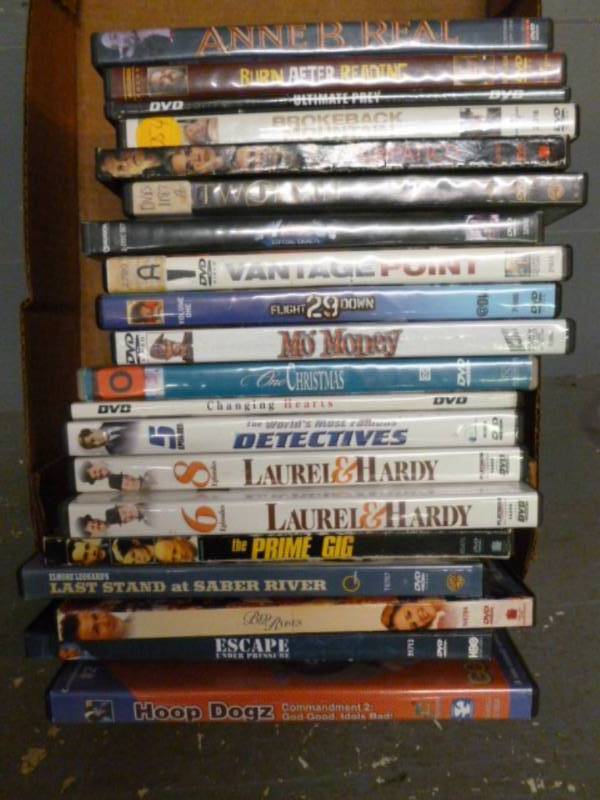 lot 189 image: DVD Movies