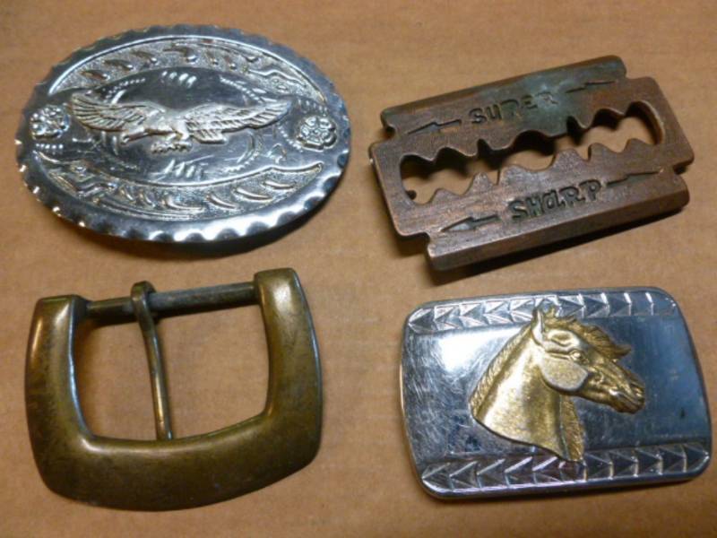 lot 223 image: Collectible Belt Buckles